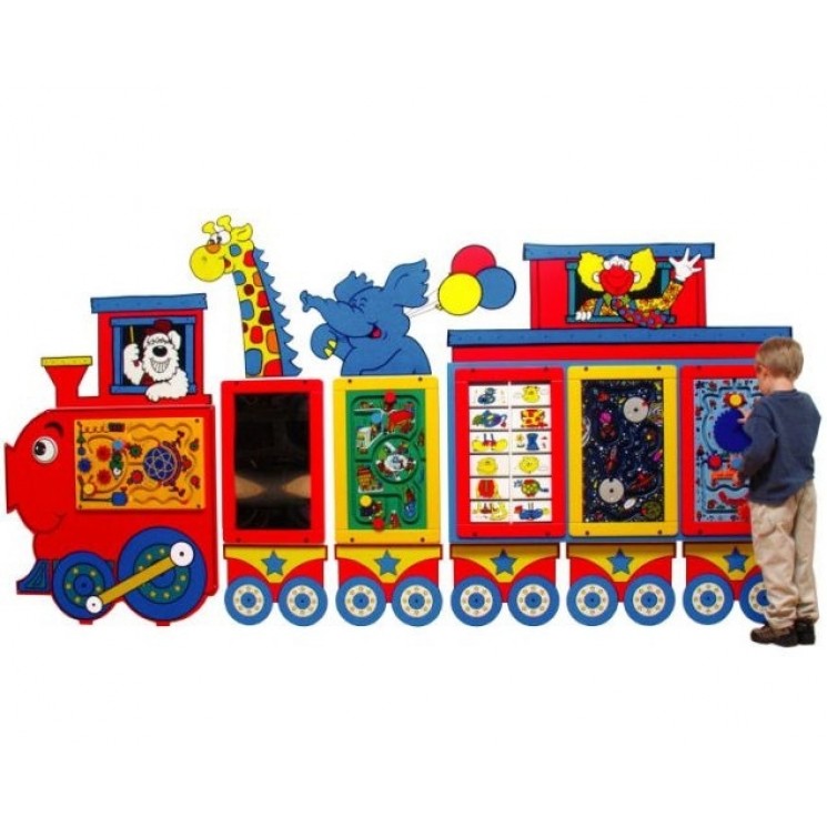 Circus Train wall activity panel