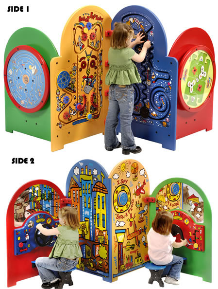 Freestanding commercial activity center
